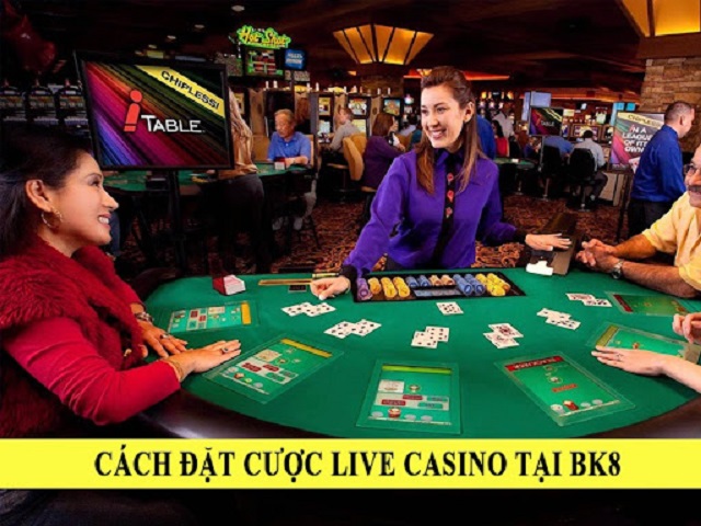 Sòng bài live - Casino online tại Bk8